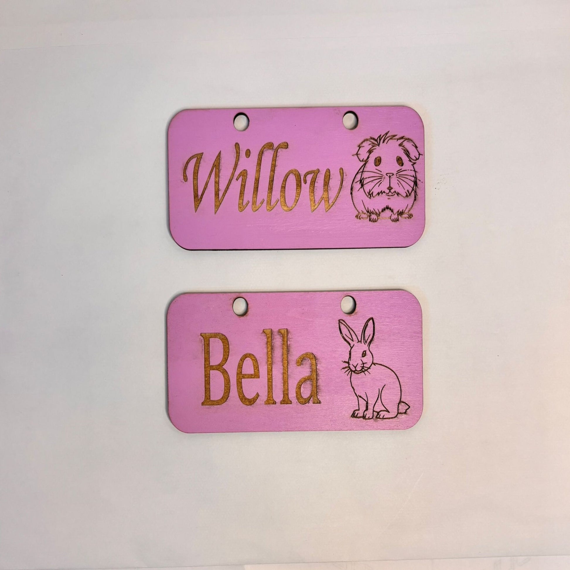 Personalized Guinea Pig sign & Cage Decoration - Formaldehyde Free Plywood | Custom